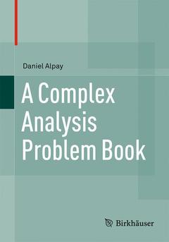 Couverture de l’ouvrage A complex analysis problem book
