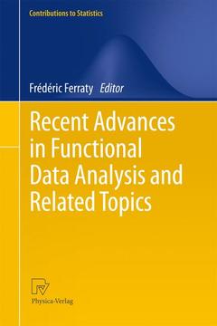 Couverture de l’ouvrage Recent Advances in Functional Data Analysis and Related Topics