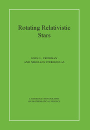 Couverture de l’ouvrage Rotating Relativistic Stars