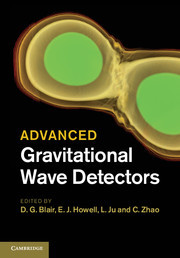 Cover of the book Advanced Gravitational Wave Detectors
