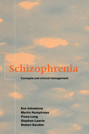 Couverture de l’ouvrage Schizophrenia