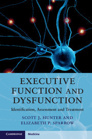 Couverture de l’ouvrage Executive Function and Dysfunction