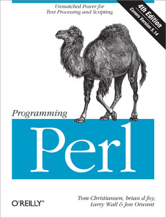 Couverture de l’ouvrage Programming Perl 4e