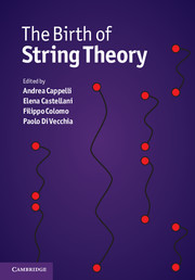 Couverture de l’ouvrage The Birth of String Theory