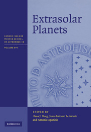 Cover of the book Extrasolar Planets