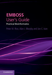 Couverture de l’ouvrage EMBOSS User's Guide