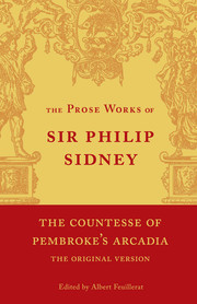 Couverture de l’ouvrage The Countesse of Pembroke's 'Arcadia': Volume 4