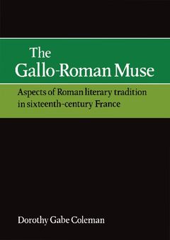 Cover of the book The Gallo-Roman Muse