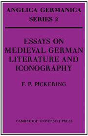 Cover of the book Essays on Medieval German Literature and Iconography