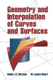 Couverture de l’ouvrage Geometry and Interpolation of Curves and Surfaces
