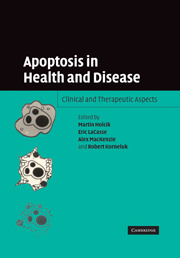 Couverture de l’ouvrage Apoptosis in Health and Disease
