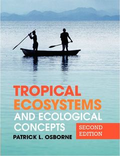 Couverture de l’ouvrage Tropical Ecosystems and Ecological Concepts