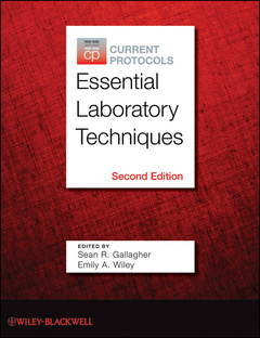 Couverture de l’ouvrage Current Protocols Essential Laboratory Techniques