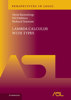 Couverture de l’ouvrage Lambda Calculus with Types