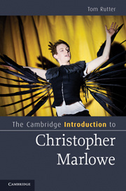 Couverture de l’ouvrage The Cambridge Introduction to Christopher Marlowe