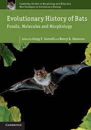 Couverture de l’ouvrage Evolutionary History of Bats