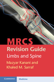 Couverture de l’ouvrage MRCS Revision Guide: Limbs and Spine