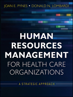 Couverture de l’ouvrage Human Resources Management for Health Care Organizations