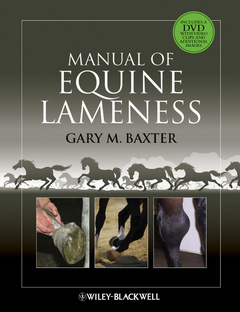 Couverture de l’ouvrage Manual of equine lameness (paperback)