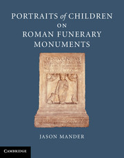 Cover of the book Portraits of Children on Roman Funerary Monuments