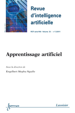 Couverture de l'ouvrage Apprentissage artificiel (Revue d' intelligence artificielle RSTI série RIA Volume 25 N° 3/Mai-Juin 2011)