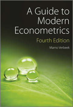 Couverture de l’ouvrage A Guide to Modern Econometrics