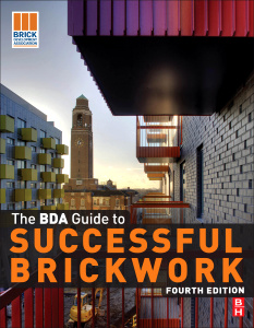 Couverture de l’ouvrage Bda guide to successful brickwork (paperback)