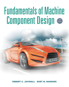 Couverture de l’ouvrage Fundamentals of machine component design (hardback)