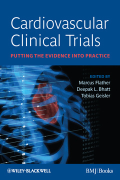 Couverture de l’ouvrage Cardiovascular Clinical Trials