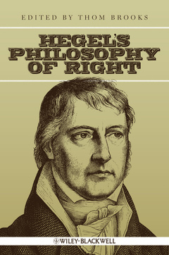 Couverture de l’ouvrage Hegel's Philosophy of Right