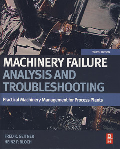 Couverture de l’ouvrage Machinery Failure Analysis and Troubleshooting