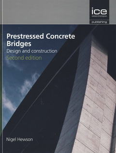 Couverture de l’ouvrage Prestressed concrete bridges: Design a construction