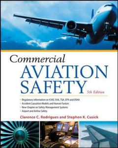 Couverture de l’ouvrage Commercial aviation safety 