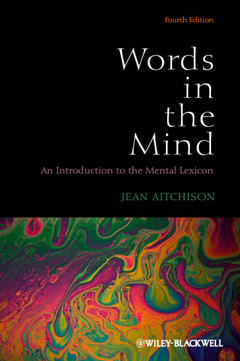 Cover of the book Words in the Mind