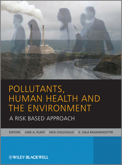 Couverture de l’ouvrage Pollutants, Human Health and the Environment