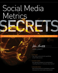 Couverture de l’ouvrage Social media metrics secrets (series: secrets) (paperback)