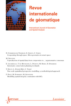 Cover of the book Revue internationale de géomatique Volume 21 - Special issue 2011