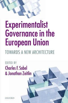 Couverture de l’ouvrage Experimentalist Governance in the European Union