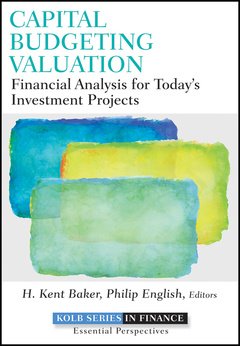 Couverture de l’ouvrage Capital Budgeting Valuation