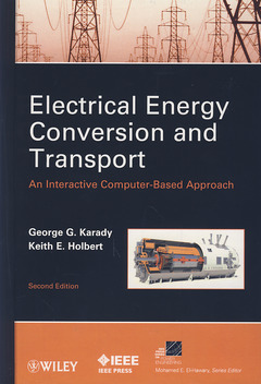 Couverture de l’ouvrage Electrical Energy Conversion and Transport