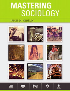 Couverture de l’ouvrage Mastering sociology (1st ed )
