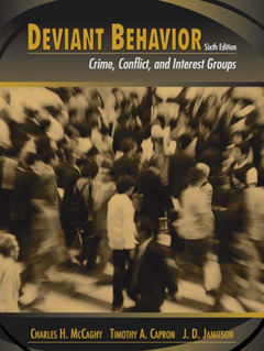 Couverture de l’ouvrage Deviant behavior (6th ed )