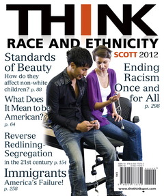Couverture de l’ouvrage Think race and ethnicity (1st ed )