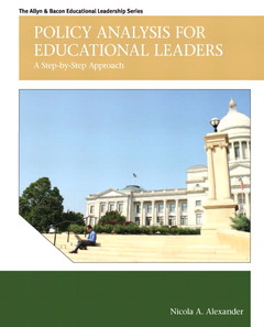 Couverture de l’ouvrage Policy Analysis for Educational Leaders
