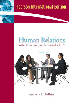 Cover of the book Human relations (10th ed )