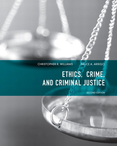 Couverture de l’ouvrage Ethics, Crime, and Criminal Justice