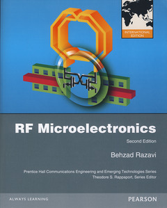 Couverture de l’ouvrage RF microelectronics