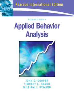 Couverture de l’ouvrage Applied behavior analysis (2nd ed )