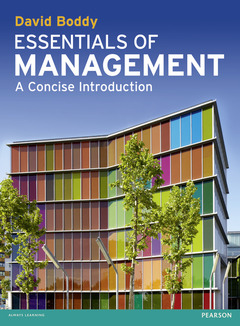 Couverture de l’ouvrage Essentials of Management