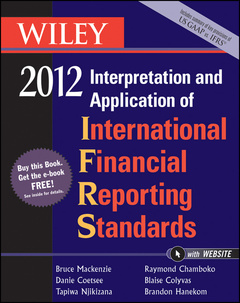 Cover of the book Wiley ifrs 2012: interpretation and application of international financial reporting standards cd rom set (paperback)